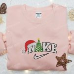 Christmas Tree x Nike Embroidered Sweatshirt: Best Nike Inspired Gift Idea for Christmas