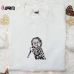 Chucky Horror Embroidered Shirt Movie Characters & Spooky Shirts