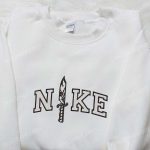 Chucky Knife x Nike Embroidered Sweatshirt: Best Halloween Gift Nike Inspired Shirt