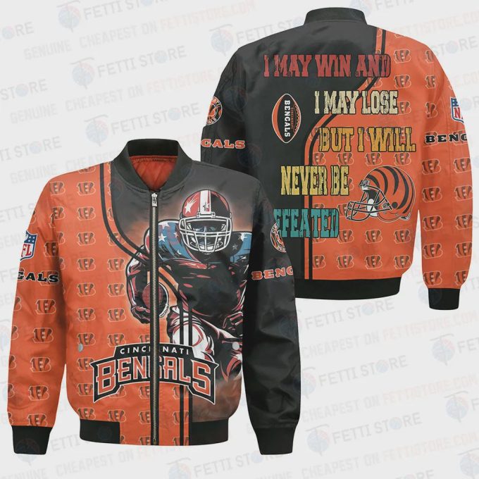 Cincinnati Bengals National Football League Bomber Jacket STM V4