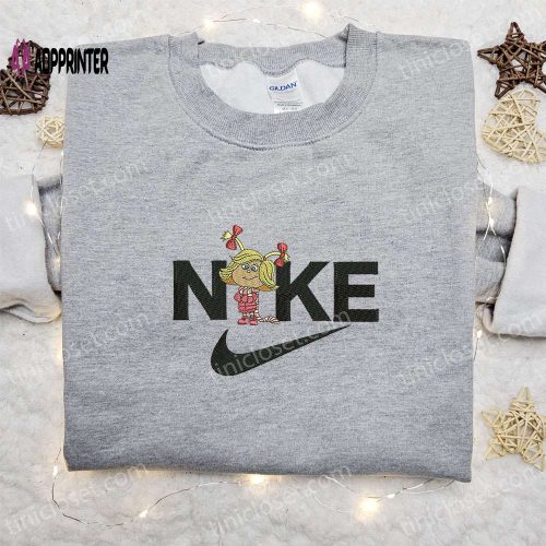 Cindy Lou Who x Nike Embroidered Shirt: Best Nike Inspired Christmas Gift Ideas