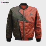 Cleveland Browns Bomber Jacket 3D Printed Abstract Pattern Sport