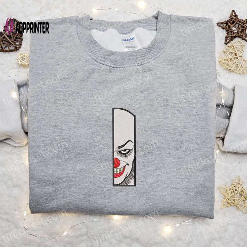 Cute Retro Ghosts Embroidered Shirt Halloween Gifts for Family