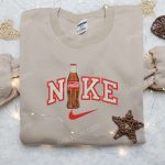 Coca Cola x Nike Embroidered Shirt: Custom Brand Apparel for a Trendy Look