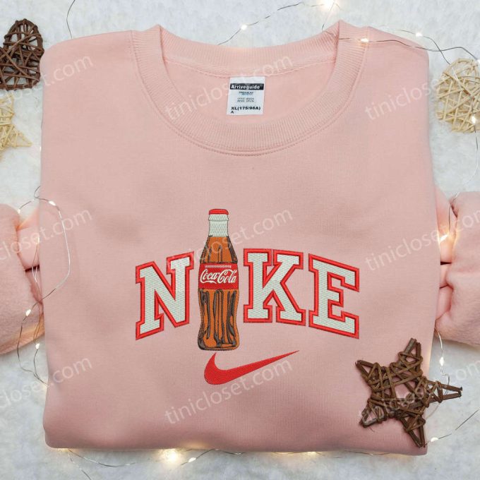 Coca Cola x Nike Embroidered Shirt: Custom Brand Apparel for a Trendy Look