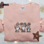 Coffee Gnomes Embroidered Shirt: Unisex Gift Best for Family