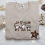 Coffee Gnomes Embroidered Shirt: Unisex Gift Best for Family