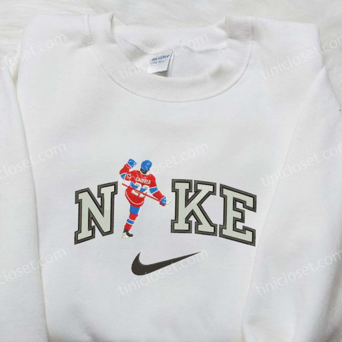 Custom Cole Caufield x Nike Embroidered Shirt: NFL Sport Style