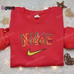 Colorful Nike Air Inspired Embroidered Shirt – Unique & Stylish Athletic Wear