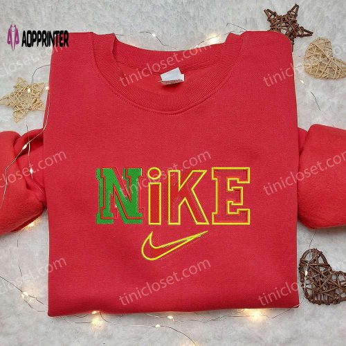 Colorful Nike Embroidered Sweatshirt & Shirt: Best Birthday Gift Ideas