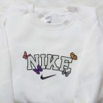 Vibrant Colors Butterfly x Nike Embroidered Shirt – Stylish and Inspired Nike Shirt