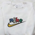 Custom Nike x Swoosh Embroidered Shirt – Vibrant Colors & Brand Logo Shop Now!