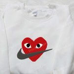 Comme des Garcons x Nike Embroidered Hoodie & Shirt: Best Valentine s Day Gift