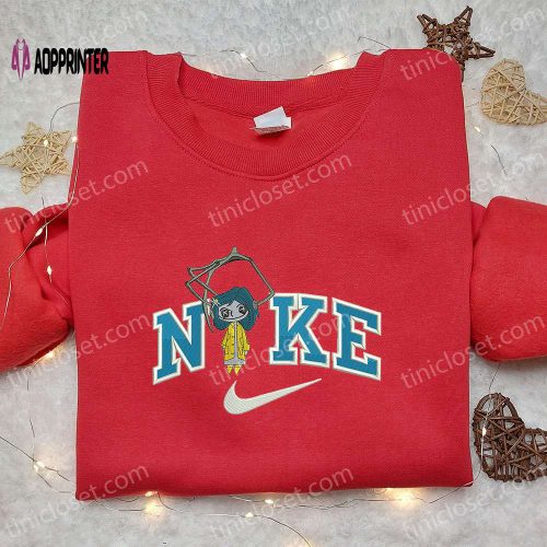 Nike Inspired King Cobra Snake Embroidered Sweatshirt: Animal Shirt with Nike Style