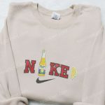 Corona Extra x Nike Embroidered Hoodie & Shirt: Best Gifts for Him – Nike Inspired Apparel