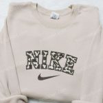 Cow Motifs x Nike: Embroidered Hoodie & Shirt – Best Family Gifts