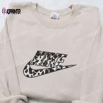 Cow Pattern x Nike Embroidered Hoodie & Shirt: Best Family Gifts Nike Inspired Apparel