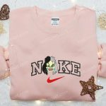 Cruella x Nike Cartoon Embroidered Shirt: Stylish Cruella de Vil Inspired Nike Shirt