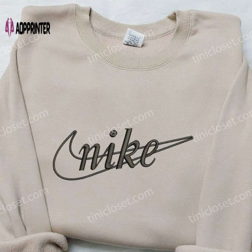 Sally Carrera x Nike Embroidered Sweatshirt: Cars Walt Disney & Nike Inspired Shirt