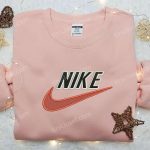 Custom Nike Vintage Embroidered Sweatshirt – Unique Nike Inspired Shirt for Best Birthday Gifts