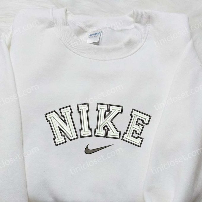 Custom Nike Vintage Embroidered Sweatshirt & Shirt: Best Birthday Gift Ideas