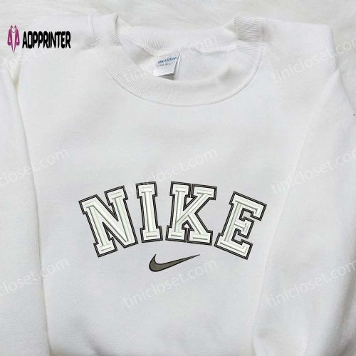 Custom Nike Vintage Embroidered Sweatshirt & Shirt: Best Birthday Gift Ideas