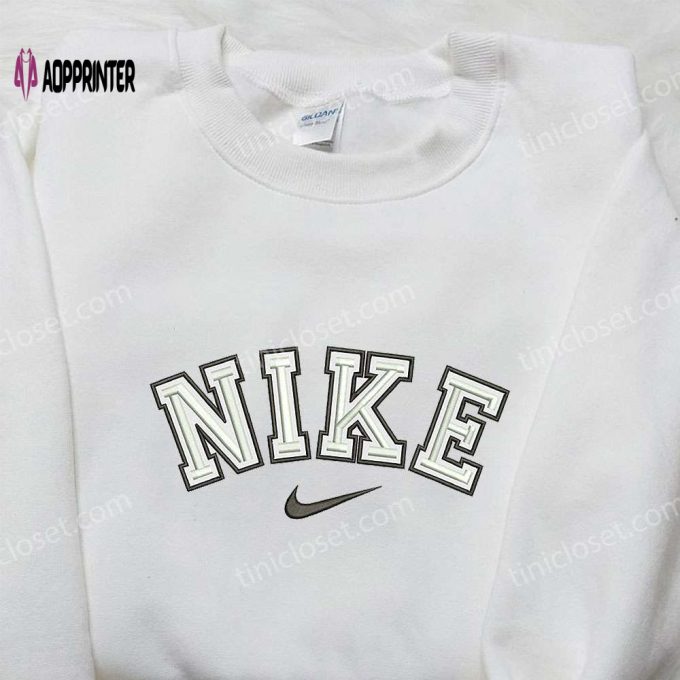 Custom Nike Vintage Embroidered Sweatshirt & Shirt: Best Birthday Gift Ideas