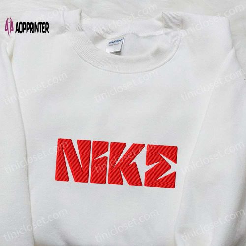 Vintage Nike Embroidered Tshirt: Custom & Nike Inspired Shirt – Perfect Family Gift