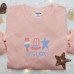 Customized Name Embroidered Shirt: Personalized National Day Gifts