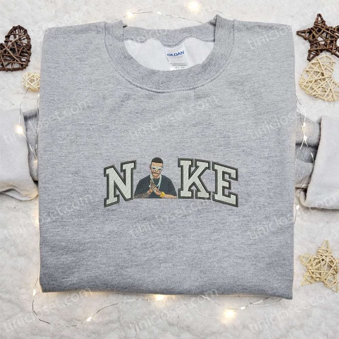 Daddy Yakee x Nike Embroidered Sweatshirt – Celebrity Shirt & Custom T-shirt