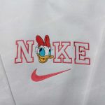 Daisy Duck Nike Embroidered Shirt: Disneyland Family Shirts & Nike Inspired Hoodie