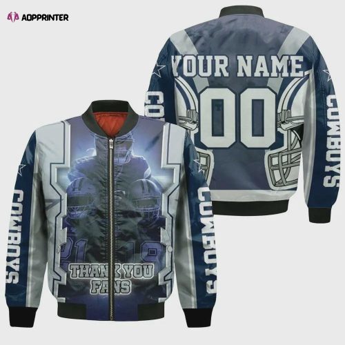 Chicago Bears Team Logo Pattern Bomber Jacket – Orange And Navy Blue