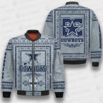 Dallas Cowboys Classic Pattern NFL 3D Bomber Jacket