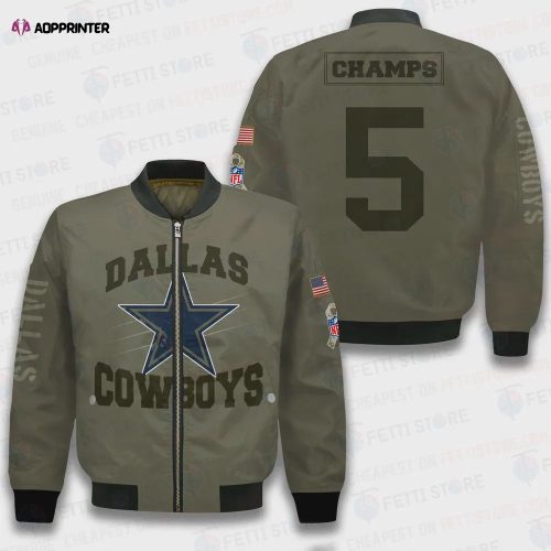 Dallas Cowboys – National Football League AOP Bomber Jacket STM V1