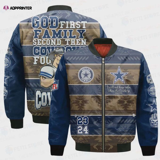 Dallas Cowboys – National Football League AOP Bomber Jacket STM V1