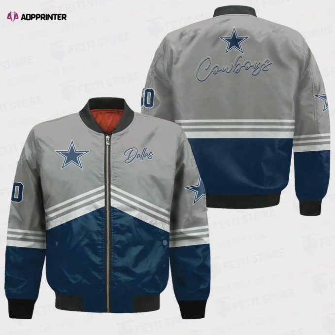 Dallas Cowboys – National Football League AOP Bomber Jacket V4