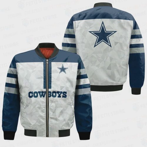 Dallas Cowboys NFL 2023 Starter Thursday Night Gridiron Raglan Unisex Bomber Jacket V6