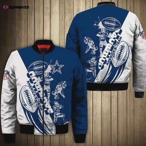 Dallas Cowboys NFL 2023 Starter Thursday Night Gridiron Unisex Bomber Jacket V7