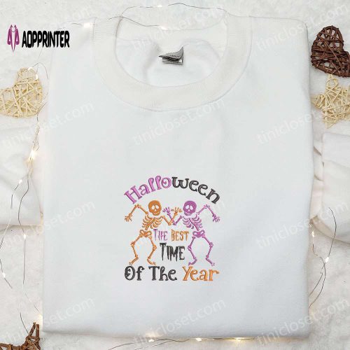 Spooky Disney Halloween Embroidered Shirt – BooBash Daisy Duck & Ghost Mickey Pumpkin Perfect Family Gift