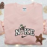 Danny Phantom x Nike Cartoon Embroidered Shirt: Stylish Nike Inspired Tee with Danny Phantom Design