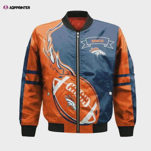 Buffalo Bills Great Player Pattern Bomber Jacket – Red And Blue