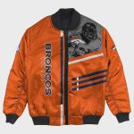 Denver Broncos Bomber Jacket 3D Printed Personalized Football For Fan