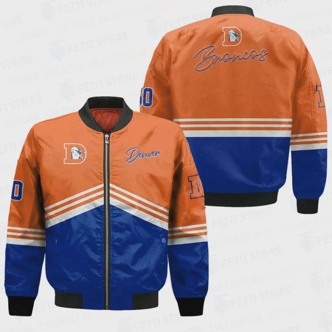 Denver Broncos – National Football League AOP Bomber Jacket V4