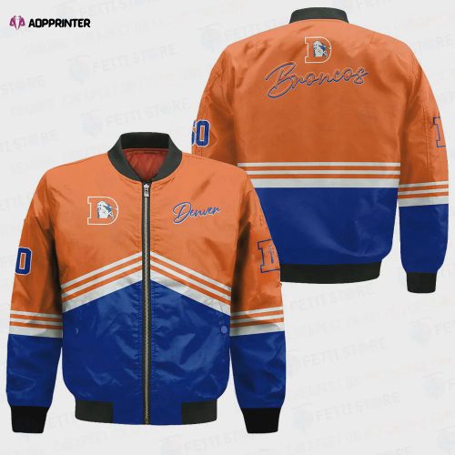 Denver Broncos – National Football League AOP Bomber Jacket V4