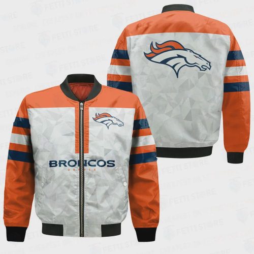 Denver Broncos NFL 2023 Starter Thursday Night Gridiron Raglan Unisex Bomber Jacket V6