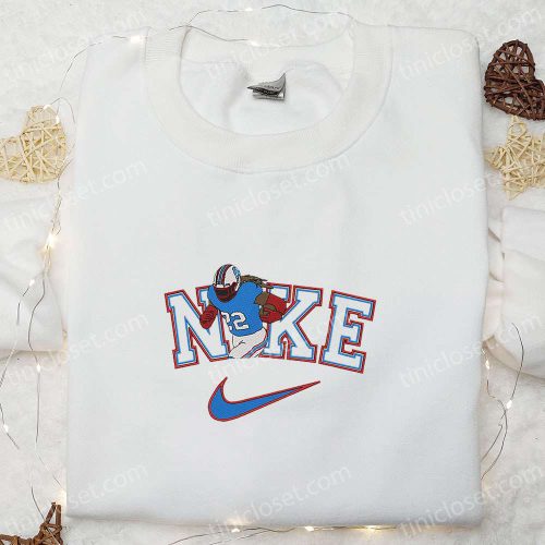 Derrick Henry x Nike Embroidered Shirt: NFL Sports Hoodie with Celebrity Style