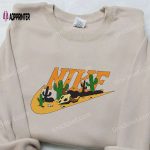 Desert x Nike Embroidered Shirt: Cartoon & Custom Designs for Unique Style