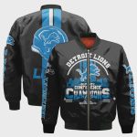 Detroit Lions National Football League Bomber Jacket STM V1