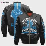 Detroit Lions National Football League Bomber Jacket STM V1