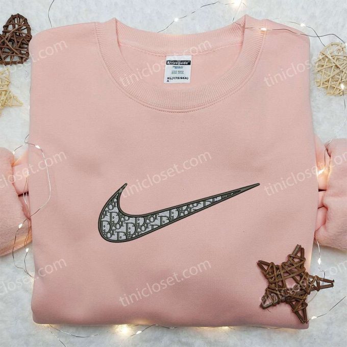 Dior x Nike Embroidered Shirt: Custom Brand Shirt for Maximum Style